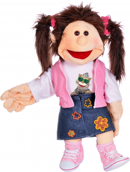 Monique - Menschenhandpuppe 65cm